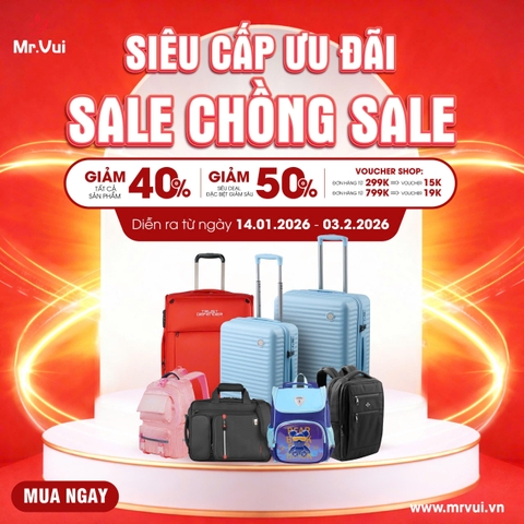 🔥 TƯỞNG GIẢM 35% ĐÃ LÀ HẾT CỠ? CHƯA ĐÂU, MR.VUI VỪA "DỘI THÊM" BOM TẤN LÊN ĐẾN 50%! 🔥