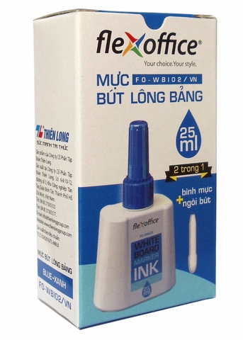 Mực bút lông bảng FO-WBI02 xanh