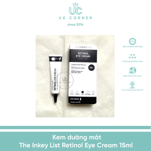 The inkey list retinol eye cream