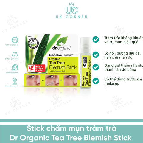 Dr Organic Tea Tree Blemish Stick