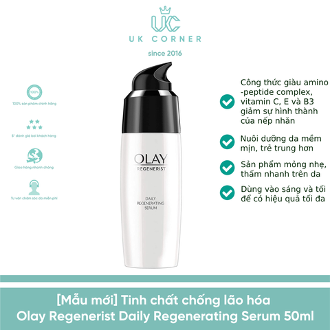 Serum chống lão hóa Olay Regenerist Daily Regenerating Serum 50 ml