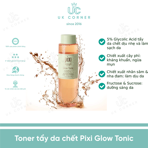 Toner tẩy da chết Pixi