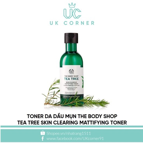 Thebodyshop Tea Tree Skin Clearing Mattifying Toner