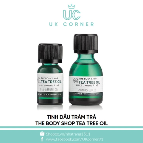 Tinh dầu tràm trà Thebodyshop Tea Tree Oil