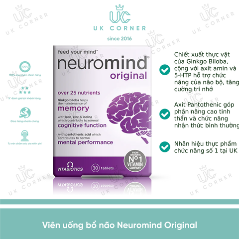 Viên uống bổ não Neuromind Original