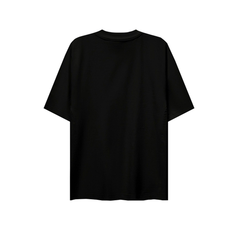 Áo Thun Thêu Logo Angel Vải Slub Boxy Fit