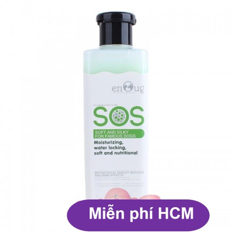HP-Sữa Tắm SOS xanh ngọc - 530ml (mượt lông) cho chó mèo ( 366b)-HP10782TC