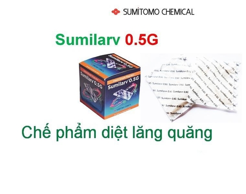 HP-(Combo2 gói-mỗi gói 5gr) Thuốc diệt lăng quăng (bọ gậy-ấu trùng muỗi) Sumilarv 0.5G của Sumimoto - Nhật ( langquang1)-HP10007LV