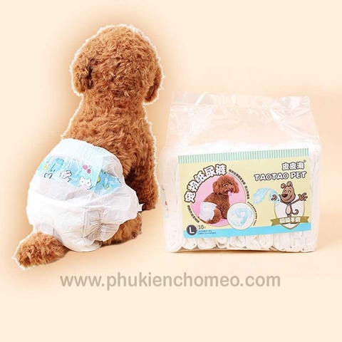 HP-SP1211 - BỈM  siêu thấm ( loại dành cho chó cái và các loại mèo) 10miếng/gói  bỉm chó mèo-/ băng vệ sinh chó //chó có kinh nguyệt
