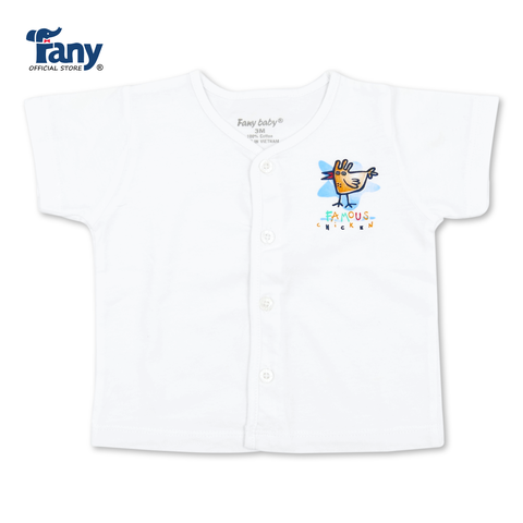 set 3 áo viền tim tay ngắn trắng ck