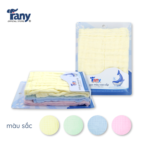 khăn gạc màu cao cấp