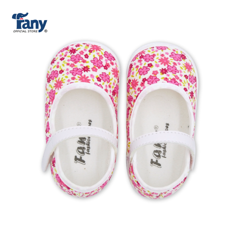 Giày tập đi búp bê | hoa nhí - hồng