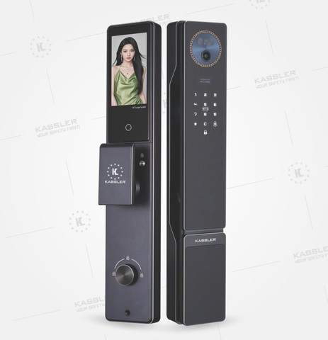 Khóa Điện Tử KASSLER KL-899 PLUS CNC BLACK APP Tuya Remote