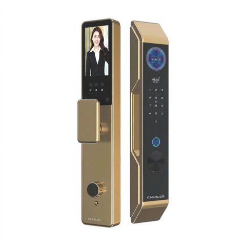 Khóa Điện Tử KASSLER KL-899 PRO CNC GOLD APP Tuya Remote