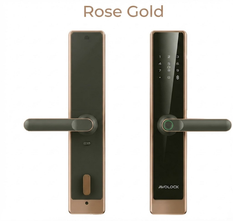 Khóa Điện Tử  AVOLOCK AV-64 Rose Gold