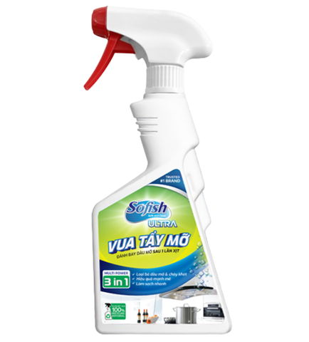 CHAI SIÊU TẨY DẦU MỠ SOFISH ULTRA