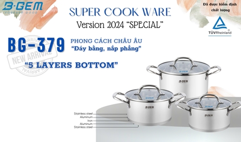 Bộ nồi B-gem BG-379