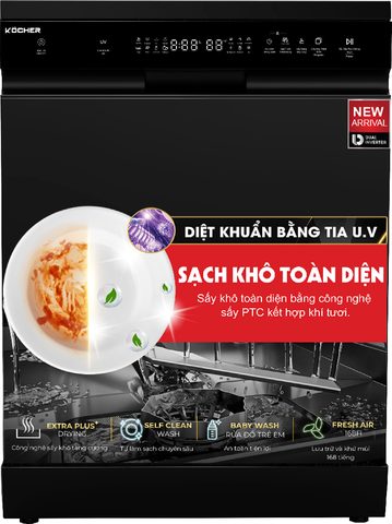 Máy rửa chén KOCHER KDEU-X15B PRO