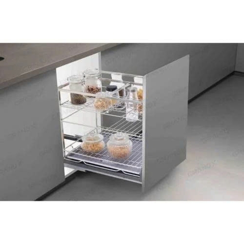 Giá Đựng Chai Lọ Gia Vị  Nan Dẹt GrandX XS.30S