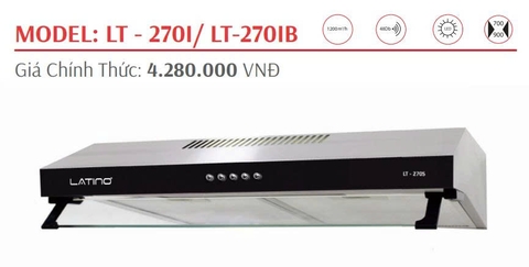 MÁY HÚT MÙI ÂM TỦ LT-270IB