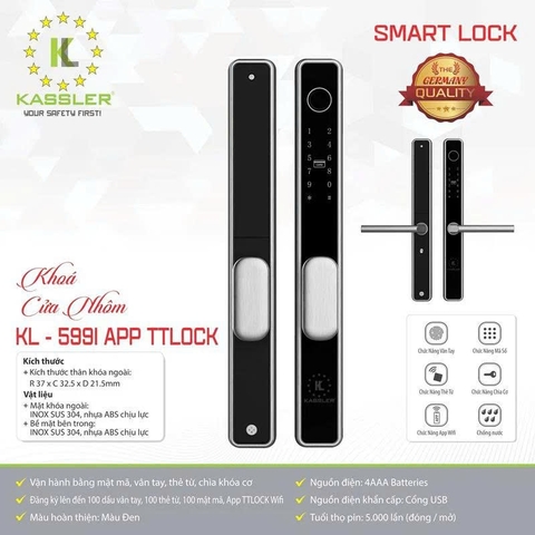 Khóa Điện Tử KASSLER KL-599I