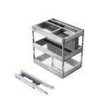 Giá Đựng Chai Lọ, Gia Vị, Dao Thớt GrandX XK.B35S