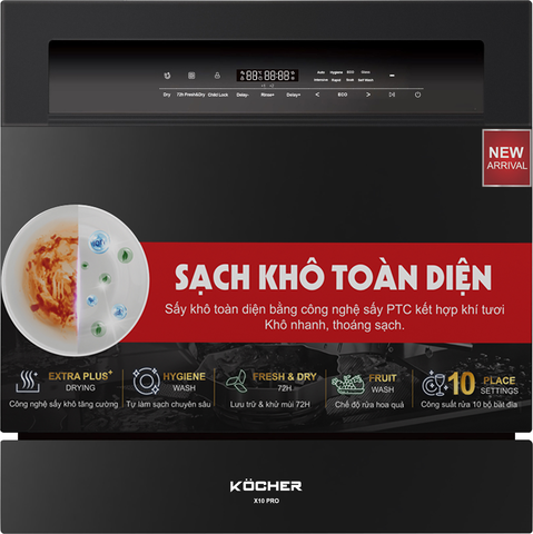 Máy rửa chén KOCHER X10 Pro