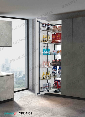 Tủ Đồ Khô Nan Dẹt SUS304 Cánh Mở GrandX XPR.600S