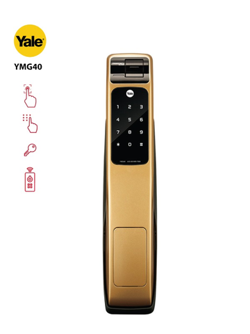 Khóa cửa điện tử YALE YMG40-GOLD