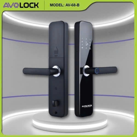 Khóa Vân Tay Cửa Gỗ AVOLOCK AV-68-B