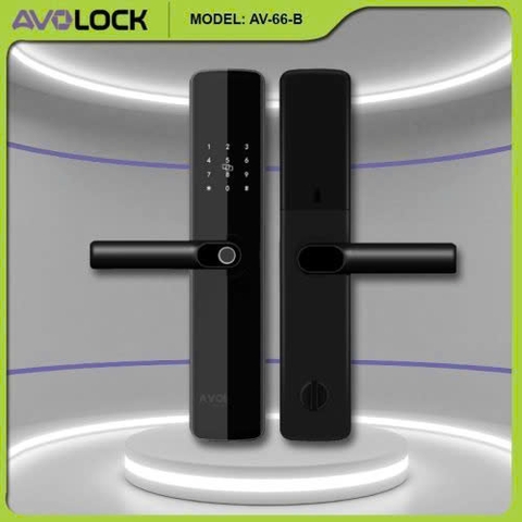Khóa Vân Tay Cửa Gỗ AVOLOCK AV-66-B