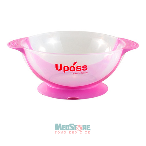 Bát ăn dặm có đế hút chân không chống đổ Upass (Đài Loan) UP5103C