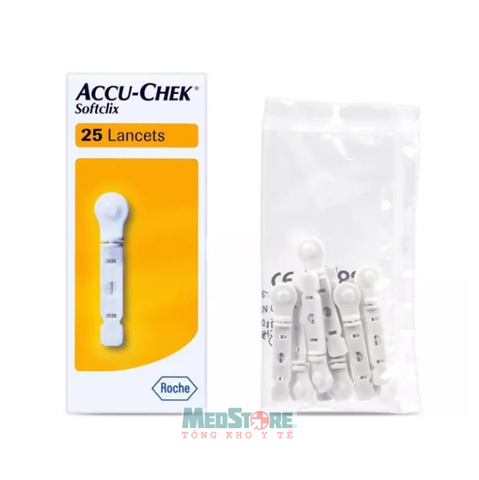 Kim chích máu Accu-chek SoftClix - 25 Lancets