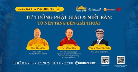 Online Talk: HỌC PHẬT HIỂU PHẬT
