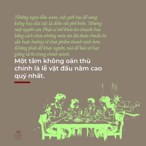 Người Phật tử trong dịp Tết Nguyên đán