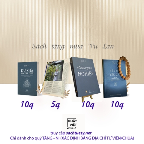 Tặng sách mùa Vu-lan