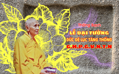 THÔNG BẠCH LỄ ĐẠI TƯỜNG ĐỨC TRƯỞNG LÃO HÒA THƯỢNG ĐỆ LỤC TĂNG THỐNG GIÁO HỘI PHẬT GIÁO VIỆT NAM THỐNG NHẤT