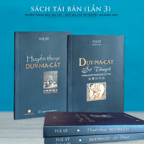 [SÁCH MỚI] Huyền thoại Duy-ma-cật & Duy-ma-cật sở thuyết (Tb 2024)