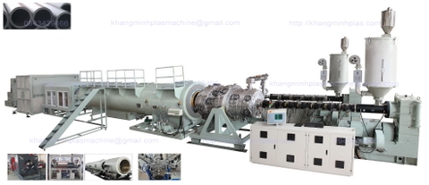 Máy sản xuất ống nhựa HDPE đường kính lớn