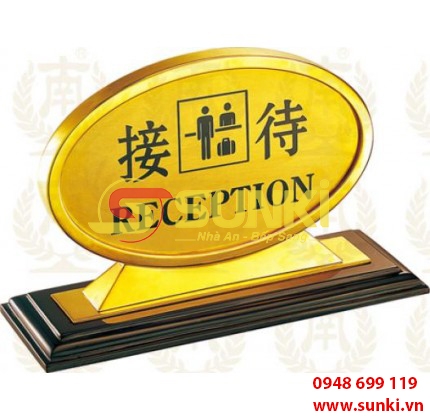 Biển lễ tân P-19A