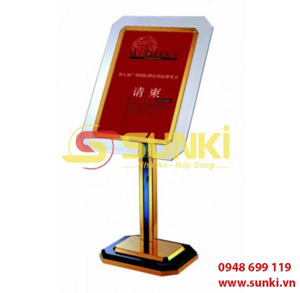 Bảng menu và chỉ dẫn B-41