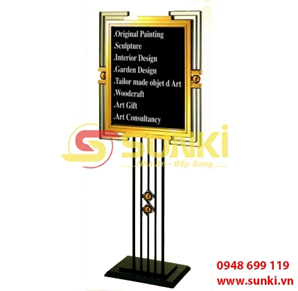 Bảng menu và chỉ dẫn B-38