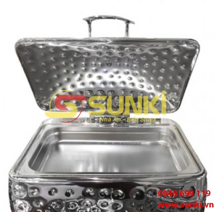 Nồi buffet mạ bạc cao cấp XPA102-3