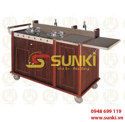 Xe đẩy phục vụ bào ngư sang trọng  C-35A