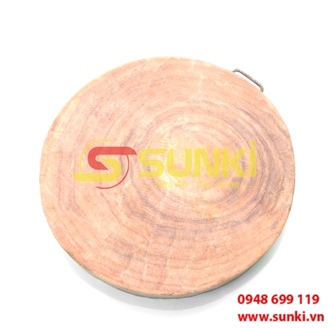 Thớt gỗ phi 45 dày 9cm