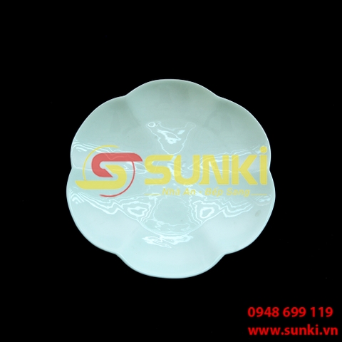 Đĩa sứ hoa đào 8