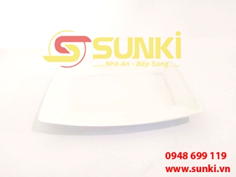 Đĩa sứ chữ nhật CK SQA123