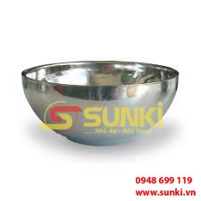 Bát inox 2 lớp phi 18 Zhanma