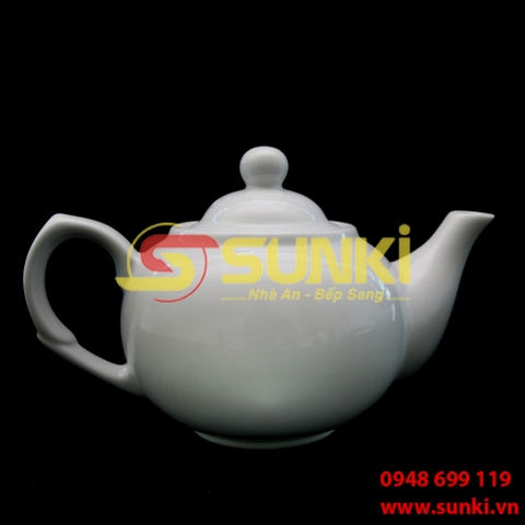 Ấm bầu sứ số 1 Long Phương