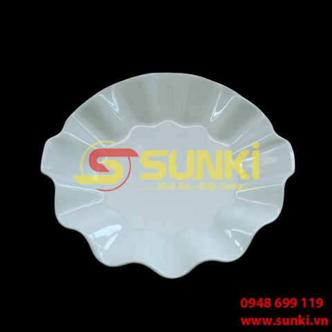 Đĩa bôđê sứ 9 Long Phương